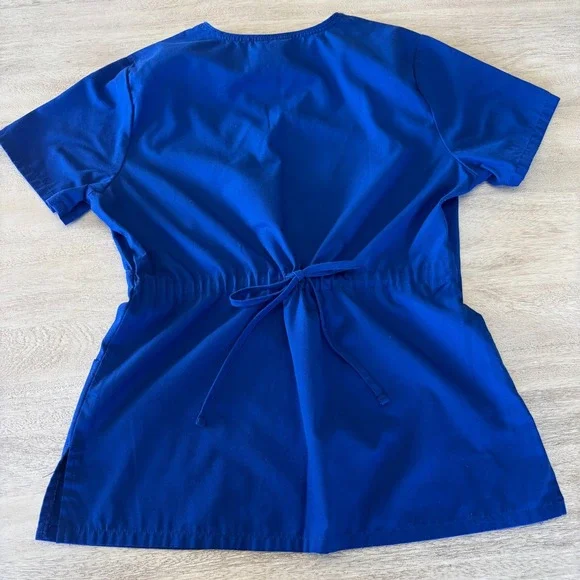 SB Scrubs Scrub Set Electric Blue Women's Small Top And Bottom - Picture 5 of 16